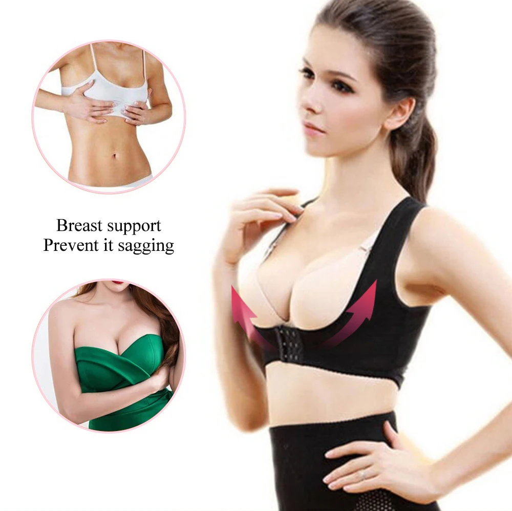 Adjustable Women Chest Posture Corrector Upper Back Shoulder Support Belt Body Shaper Corset For Fack Spine Brace Orthotics |