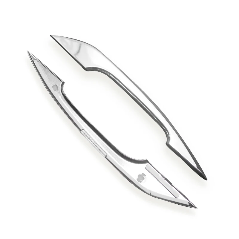 4 шт. глянцевая хромированная накладка на внешнюю дверную ручку для Audi A4 B9 A5 F5 Q5 FY