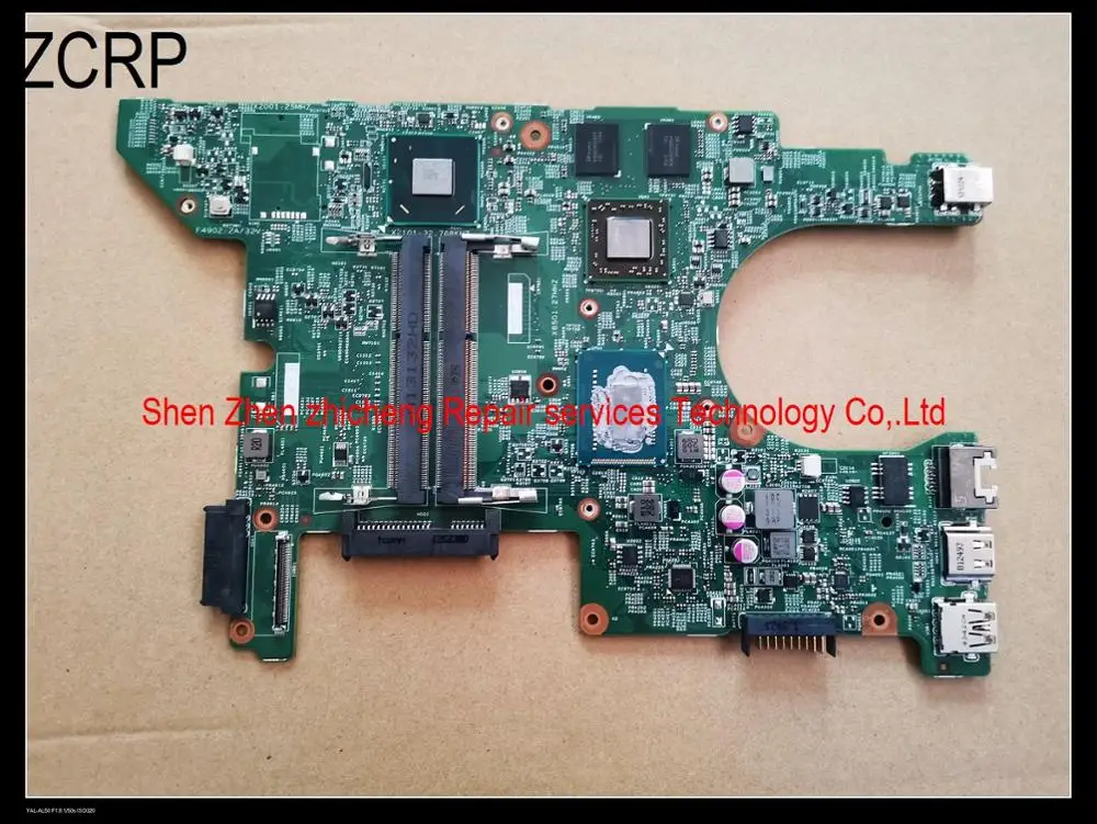 Для DELL inspiron 14z 5423 материнская плата DMB40 11289 1 FJ7H9 i7 3537U DDR3 дискретная