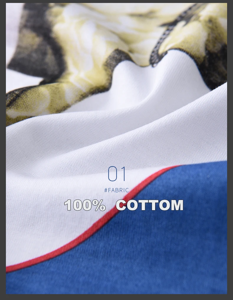 

100% Cotton Mens T-shirts Luxury Geometry Pattern Printed Men T-shirts Plus Size 4xl Slim Fit Mercerized Cotton Man Tee