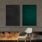 Черные современные абстрактные картины, холст, Постер и принт, украшение для стен гостиной, спальни, Скандинавская картина, настенное искусство, домашний декор