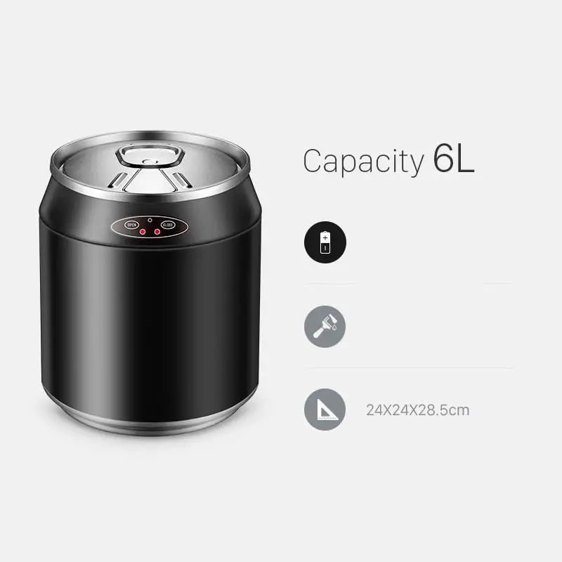 Мешок Papelera Dust Poubelle De Cuisine Garbage Cocina Trashcan автоматический датчик Cubo Basura корзина для