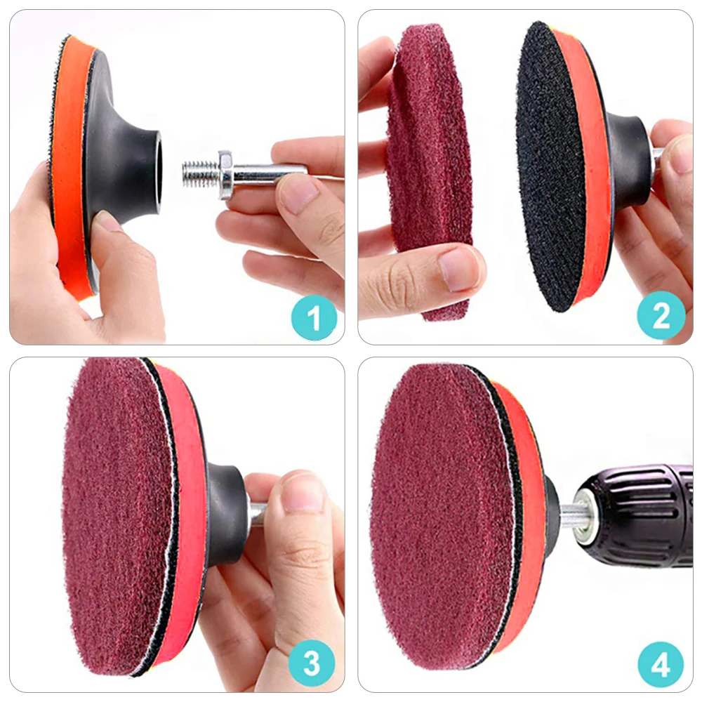 Полировальный лист 16 шт. самоклеящийся полировальный многоцелевой набор для