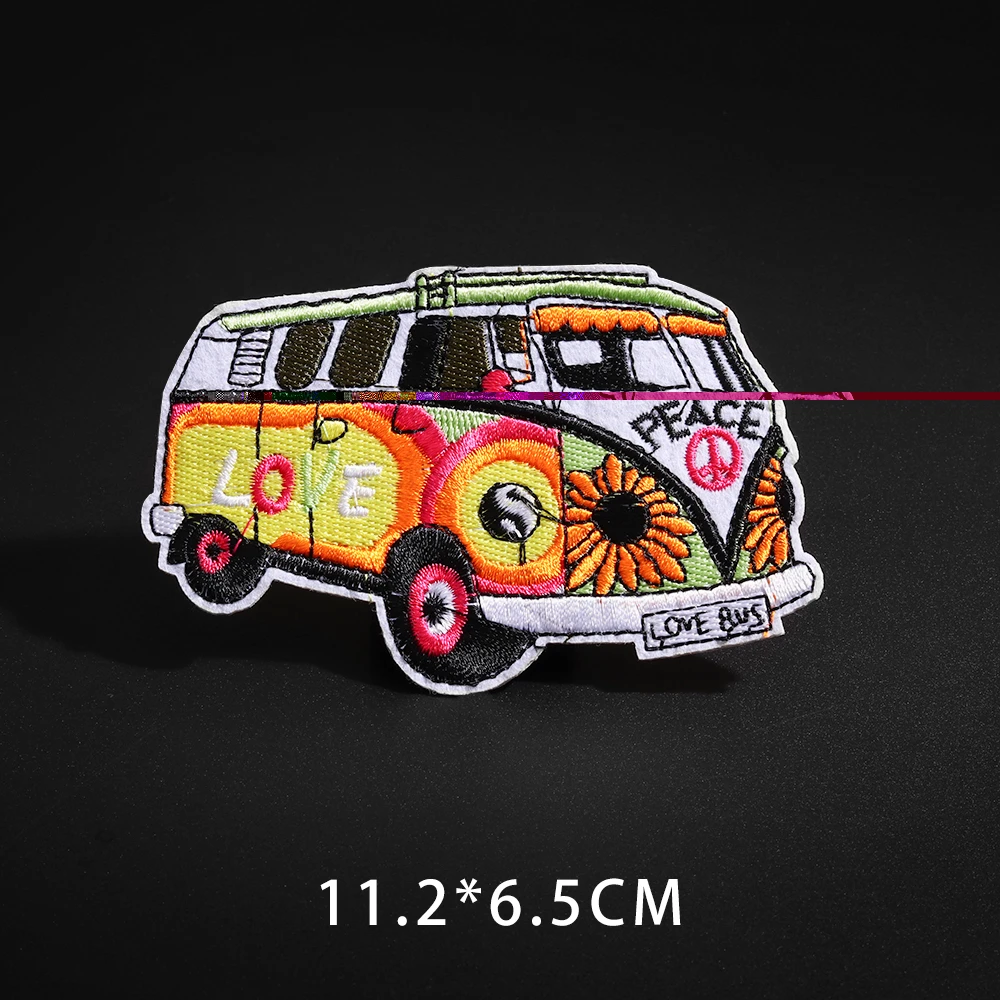 N3-BT4720 Мини-нашивки CarTruck для аппликация на одежду Одежда Железный на патч куртка вышитая наклейка для транспорта шитья мотоцикла автобуса Декор - Цвет: N3-BT4720