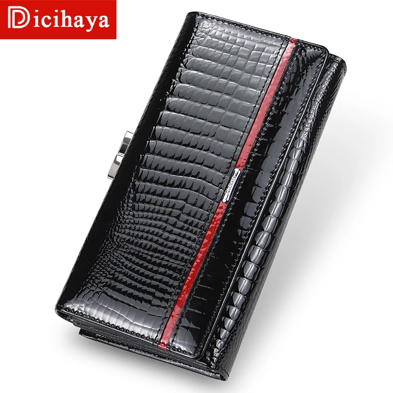 DICIHAYA кошелек женские кошельки 2020New Fashion длинные из натуральной кожи для