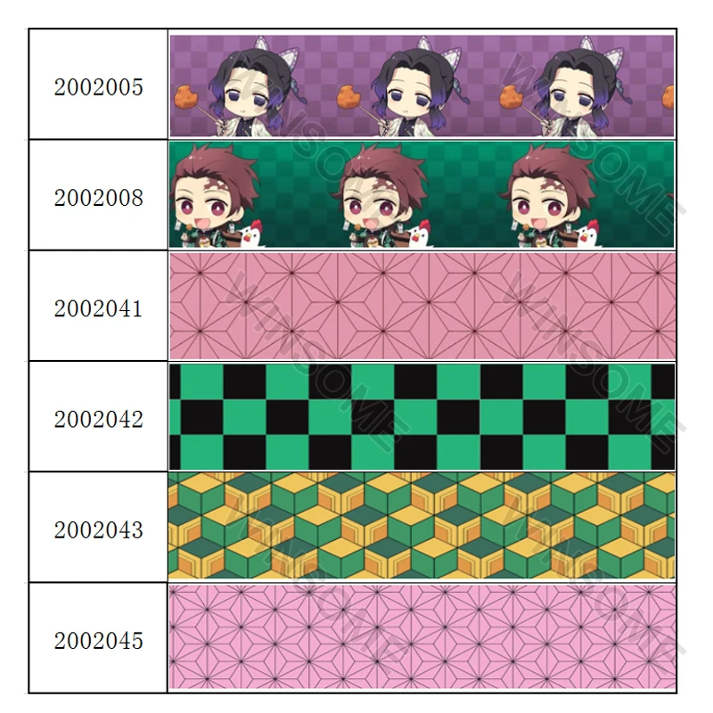 Лента с новым дизайном в японском мультяшном стиле 3/8 дюйма 9 мм корсажная лента