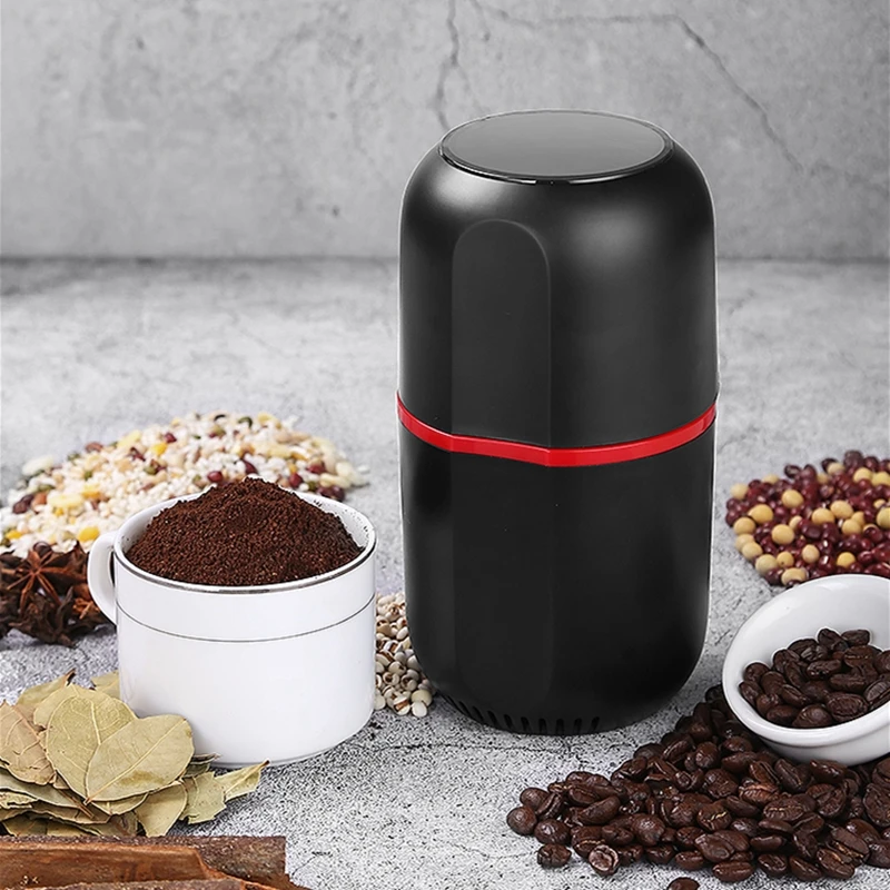 

Mini Electric Coffee Grinder Multifunction Salt Pepper Grinder Household Powerful Beans Herbs Spice Nuts Mill Machine Kitchen