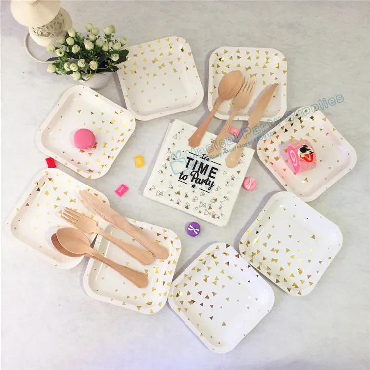 Столовые приборы металлические для вечевечерние 40 человек диаметром 33 см