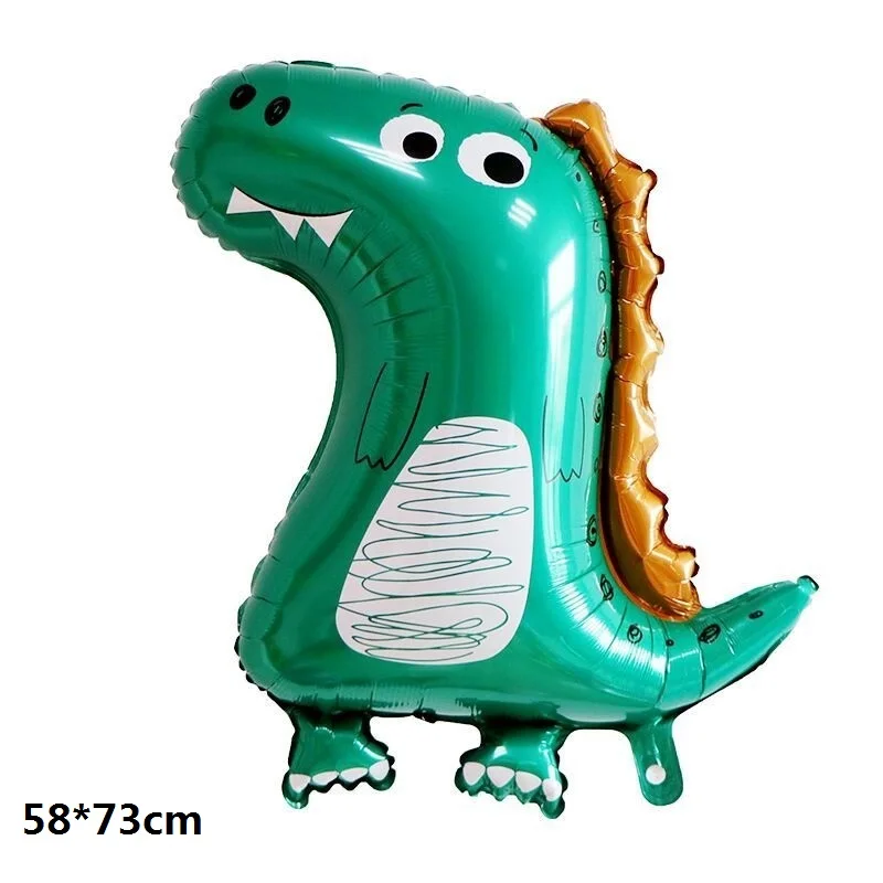 8 шт 12 дюймов Дино на день рождения воздушные шары Динозавр джунгли диких
