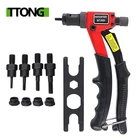 BT-603 ручной клепальный молоток ручной инструмент заклепки комплект заклепочная гайка инструмент настройки сеттер гайки M3M4M5M6