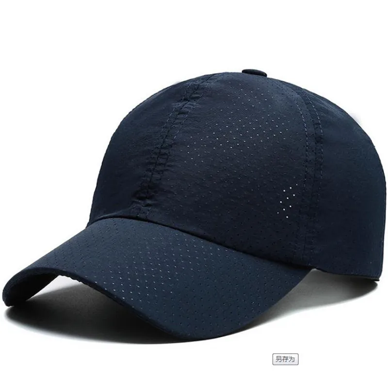 

New summer quick-drying baseball cap, breathable mesh sunscreen cap, outdoor casual cap for men and women