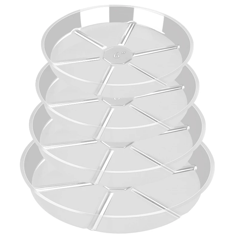 

AA99 на температуру-20-Piece (6 дюймов/8 дюймов/10 дюймов/12 дюймов) Прозрачный завод посуда, подходит для использования в помещении или на открытом в...