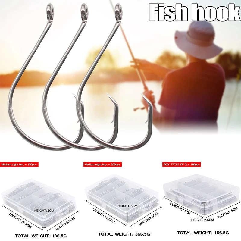 

Восковой червячный крючок оптом с чехлом, круглый крючок с отверстием, рыболовный крючок из высокоуглеродистой стали для мягких приманок, р...