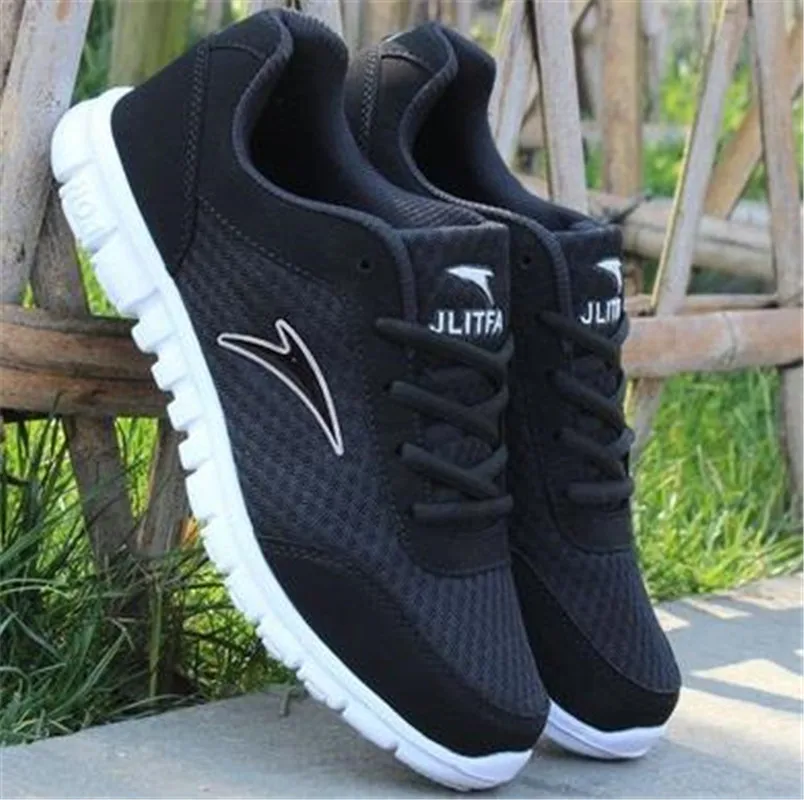 

Black Sport Shoes Cushion Running Shoes For man Outdoor Summer Sneakers 2021 Walking Jogging Trainers Breathable Casual