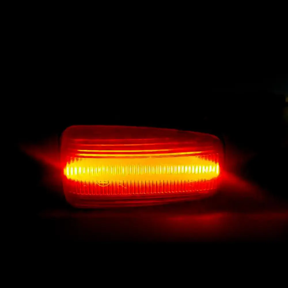 1 пара Динамический светодиодный боковой габаритный фонарь сигнальный мигалка