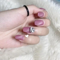 10pcs nail crystal decoration shiny rhinestones strass nail art design 3d glitter stickers nail jewelry diamond nail accessories