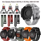 Ремешок силиконовый для смарт-часов Coros VERTIX 2, браслет для Garmin Fenix 5S 5 5X Plus 6S 6 6X Pro, 22 26 мм