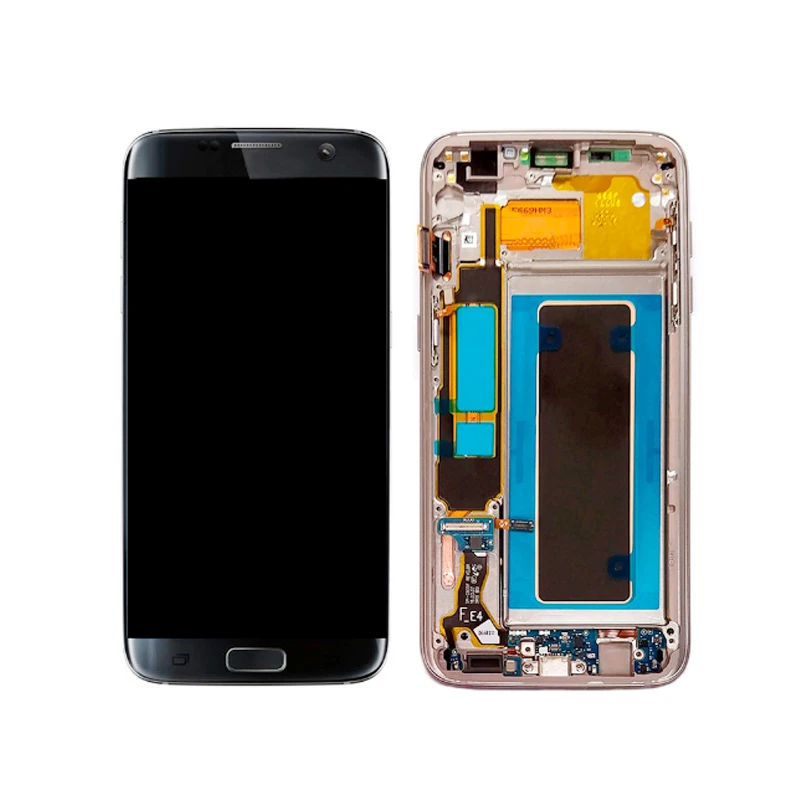 Для Samsung Galaxy S7 край экран Super AMOLED S7Edge G935 G935A G935F SM ЖК дисплей с сенсорным экраном