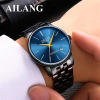 ailang luxury brand watches men automatic mechanical high quality stainless steel clock man sports watch army watch relogio 2021