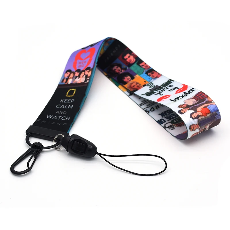 

30pcs/lot Friendship Lanyard for Phones TV Show Friends Lanyards Phone Case Lanyard for Keys Neck Straps Badge Holders A188