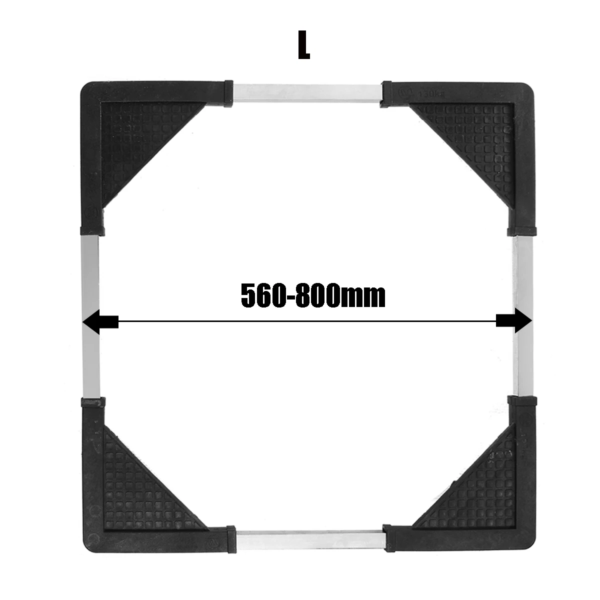 

Adjustable Washing Machine Fridge Base Laundry Pedestal Raised Stand With Wheels Durable Convenient Install Fast Moving