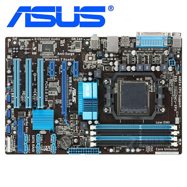 ASUS M5A78L LE Motherboard Socket AM3/AM3+ DDR3 32GB For AMD 760G M5A78L LE Desktop Mainboard Systemboard SATA II PCI-E X16 Used 1