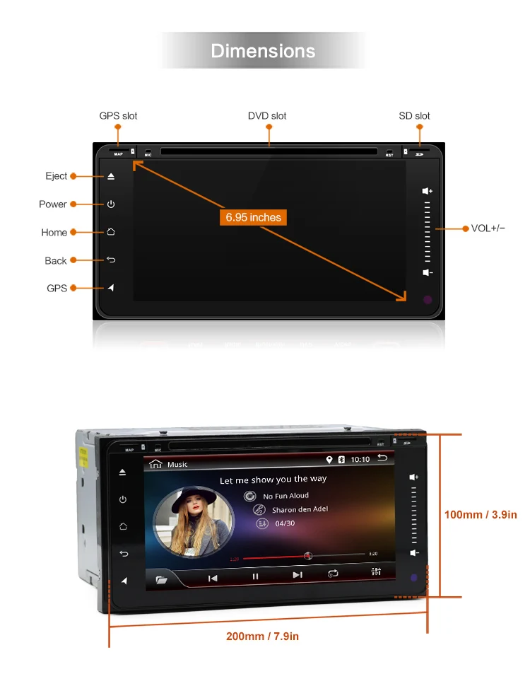 Android 9,0 автомобильный аудио dvd-плеер для TOYOTA RAV4 2001-2008 COROLLA 2000-2006 gps мультимедийное головное устройство приемник BT wifi