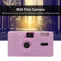 for kodak film camera vintage m35 non disposable retro film machine manual reusable film camera with flash function