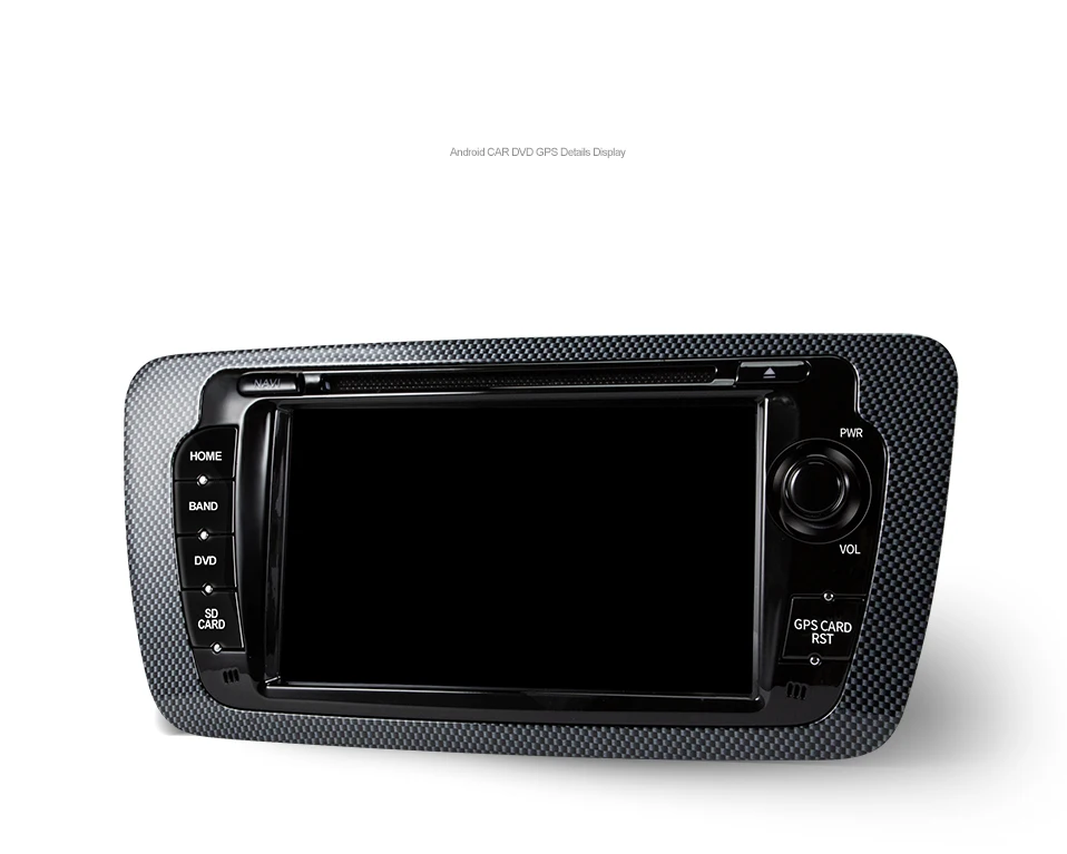 Infispruce 7 inch Android 9.0 car dvd for Seat Ibiza 2009 2010 2011 2012 2013 car radio navigation