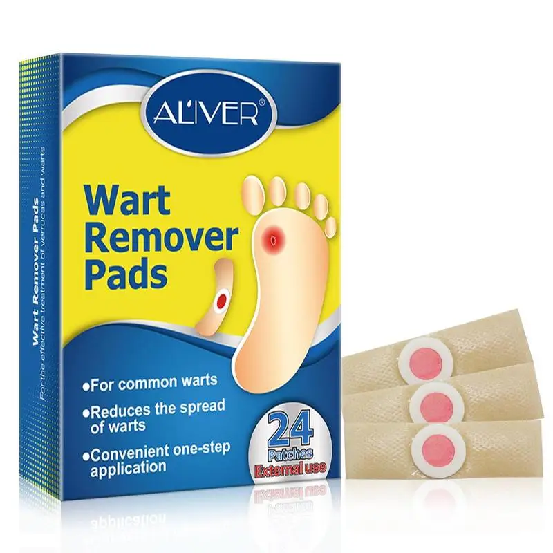 24 шт. медицинские штукатурки для удаления кукурузы ног пластырь шипов лечебные