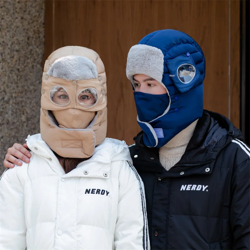 Новинка 2021 шапка Lei Feng для мужчин и женщин зимняя теплая верховой езды с защитой