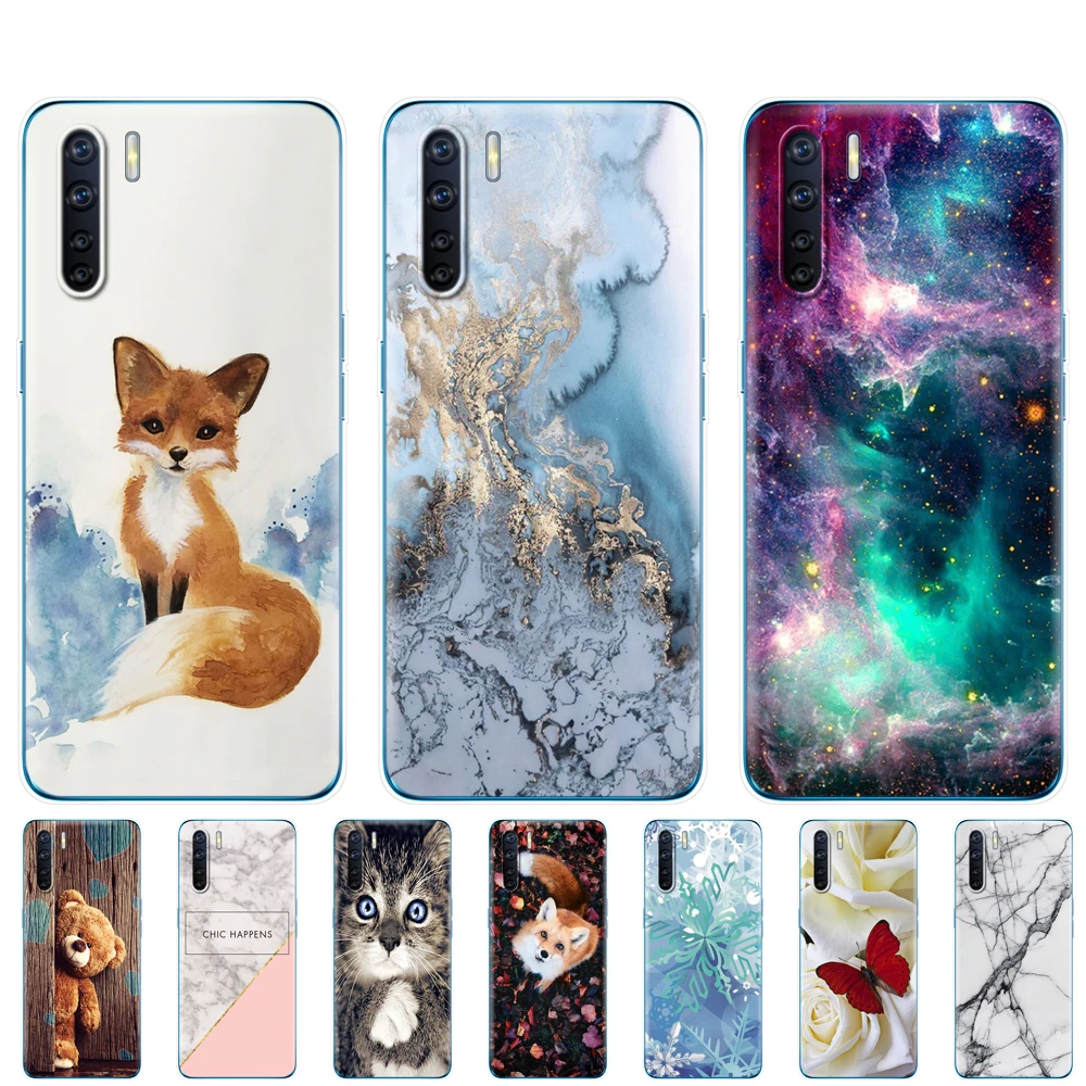 Чехол для OPPO A91 6 4 дюйма силиконовая Мягкая задняя крышка из ТПУ чехол телефона A 91