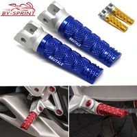 motorcycle brutale cnc aluminum rear footrests foot pegs for mv agusta brutale 920 675 800 brutale1090 rrrcorsa with logo