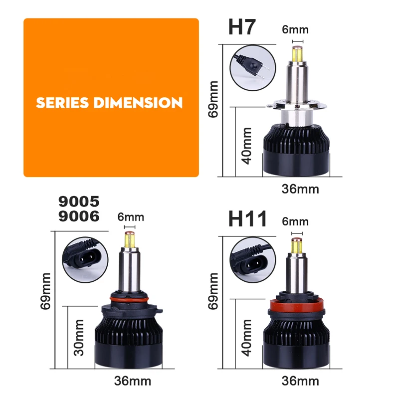 

Bullvision Turbo H1 Led 360 Ice Headlight 9012 Hir2 9005 Hb3 9006 Hb4 H8 H9 H11 Csp 12V 25000Lm Light Bulbs Motorcycle Led Lamps