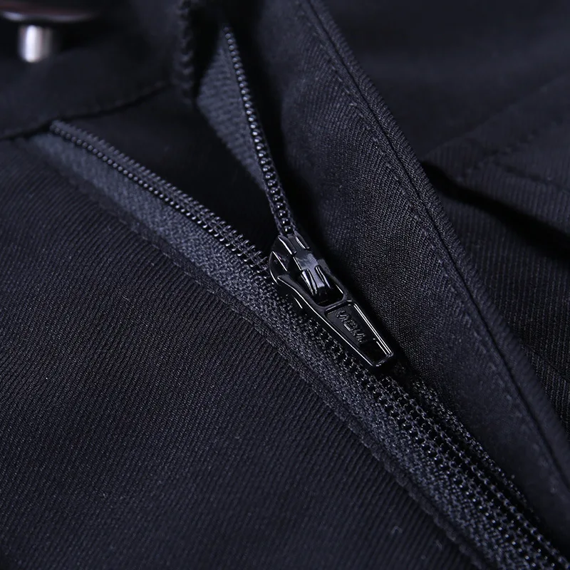 

Europe And The United States New Sexy Solid Color Pants Women High Waist Bag On Both Sides Hip Five Pants