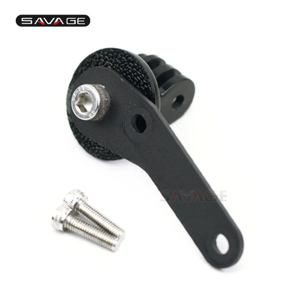 GPS Nav Поворотный адаптер кронштейн VCR камера база для KAWASAKI Z 125/250/300 Z300 KLE VERSYS 250/300
