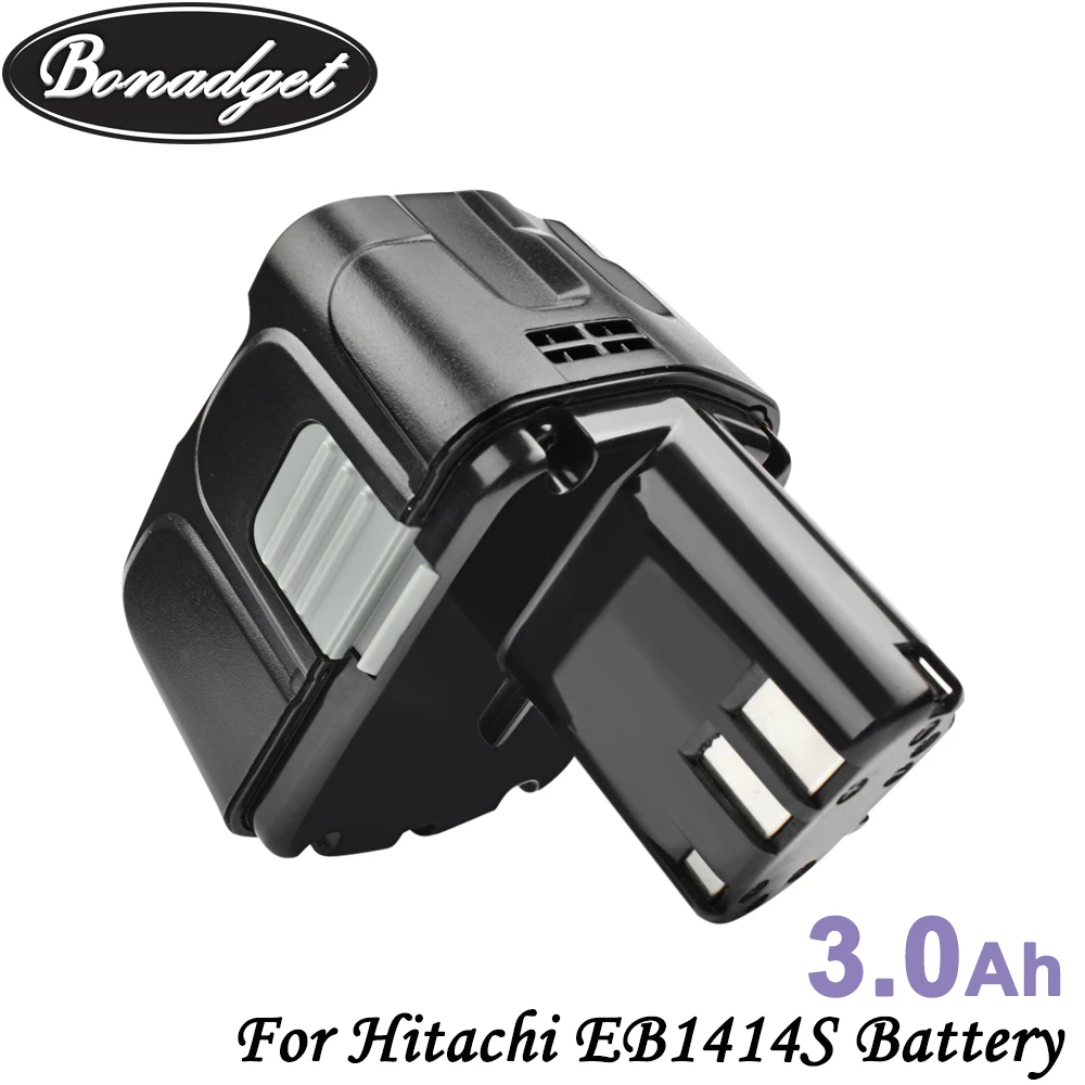 Bonadget аккумуляторная батарея 14 в 3000 мАч Ni-MH для Hitachi EB1414S EB14B EB1412S 324367 315130 316552