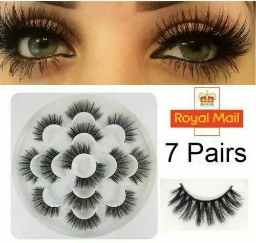 

New Makeup Sets Encrypted eyelashes 2021 NEW 2-10 Pairs 100% Real Mink Eyelashes 3D Natural False Eyelashes Mink Lashes Soft