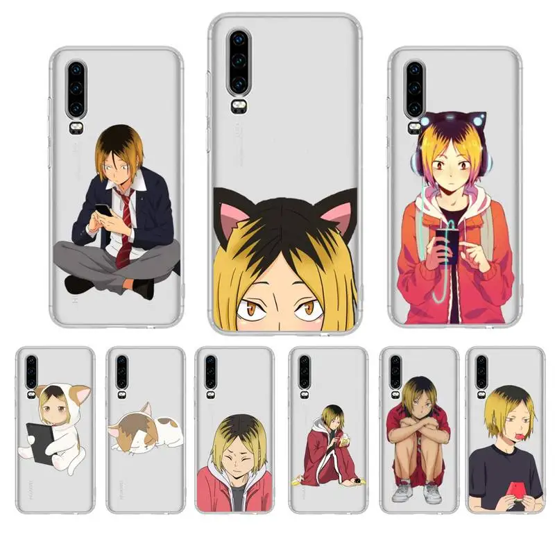 

Babaite Kenma Kozume of Haikyuu Phone Case For Huawei P20 P30 Pro P40 lite Mate 20lite for Y5 Y6 Honor 8X 10 Coque