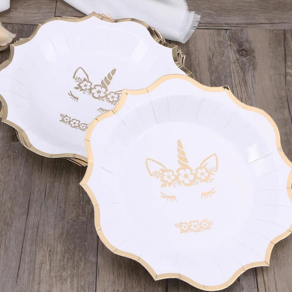 

64 Pcs Party Cartoon Cutlery Set Stamping Tableware Disposable Dinnerware Tableware Party Supplies Party Favors Accessor