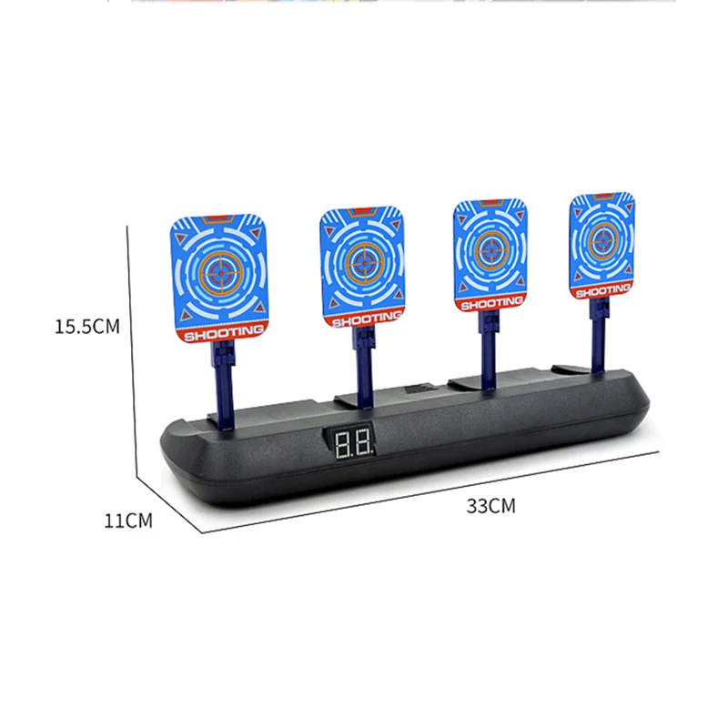 DIY Высокая точность подсчет АВТОСБРОС электрическая мишень для бластера гелевые