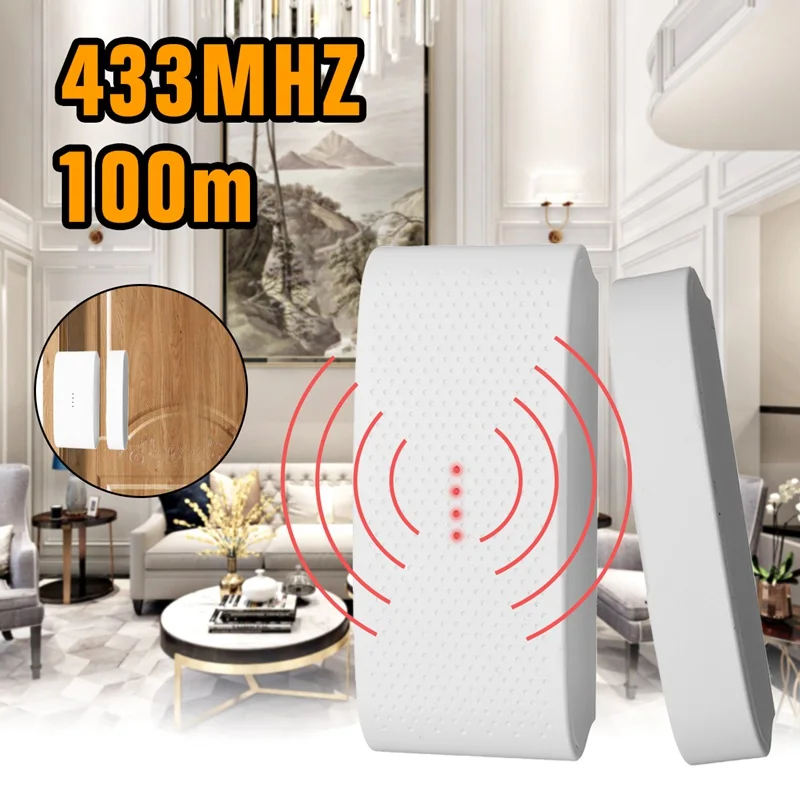 433 МГц беспроводной датчик для окон и дверей инфракрасный детектор сигнализации