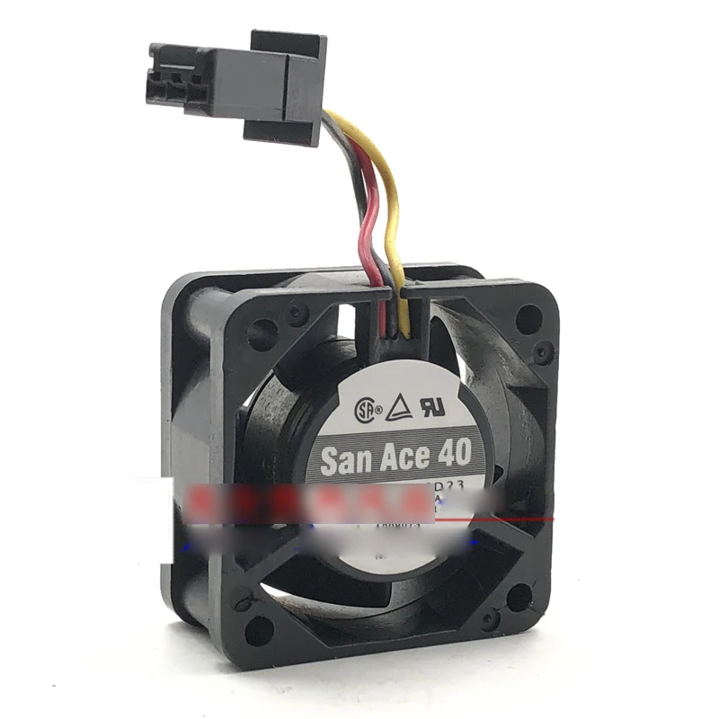 

SANYO 109P0424H6D23 A90L-0001-0551 #7400 об/мин 26.8cfm 1,68 W DC24V 0.07A двойной шарикоподшипник вентилятора воздушного нагнетателя