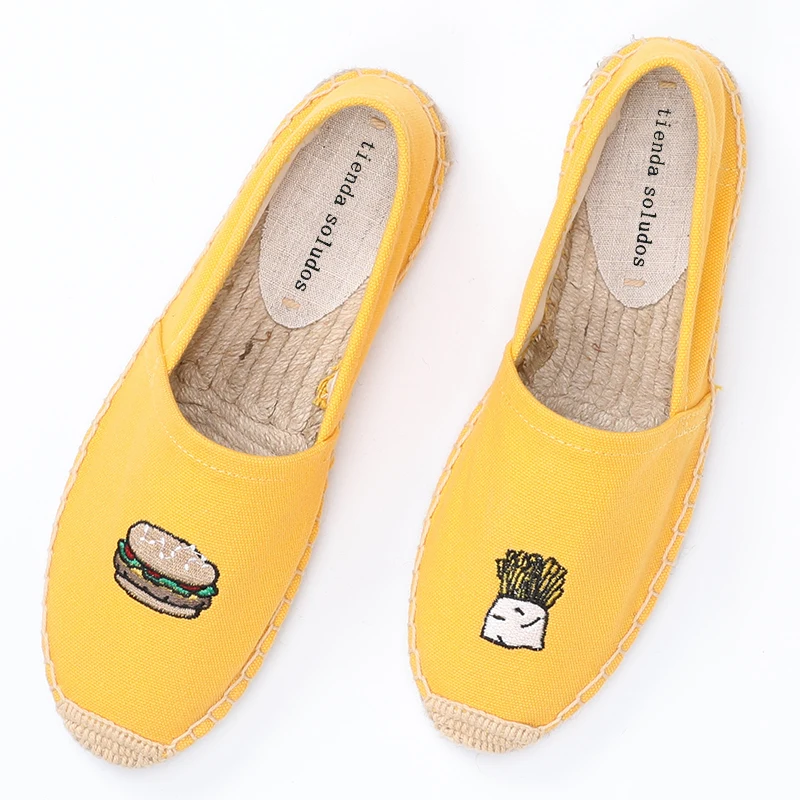 

2021 Promotion Real Espadrilles Fashion Shoes Woman Sneaker Comfortable Flats Chaussures Femme Ladies Womens Casual For Female