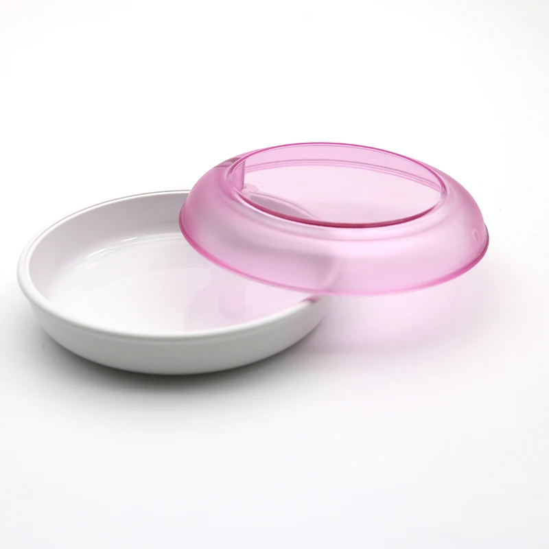 Portable Rotating Storage Box Correction Holder Cute Denture Case Plastic Care Container |