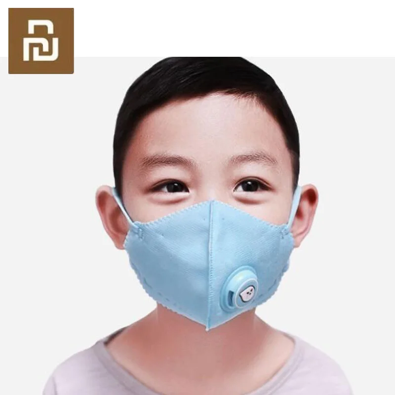 Пылезащитная маска Youpin Kid PM2.5 для дыхательного клапана детей противотуманная