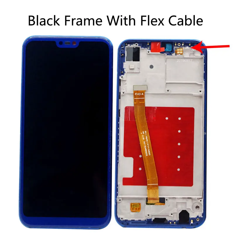 ЖК-дисплей для Huawei P20 Lite ЖК-экран с сенсорным экраном в сборе Nova 3E ANE LX1 LX3 L23 L03 |