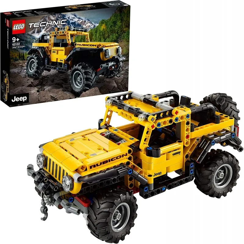 Platteland Bont schors Lego Technic Jeep Wrangler, 4X4 Auto Speelgoed, Voertuig Off Roader Suv,  Model Bouw Set|Blokken| - AliExpress