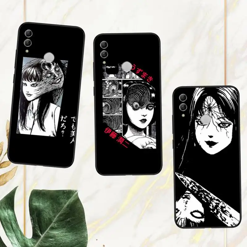 

Japanese horror comic Tomie Phone Case For Huawei Honor 7C 7A 8X 8A 9 10 10i Lite 20 NOVA 3i 3e