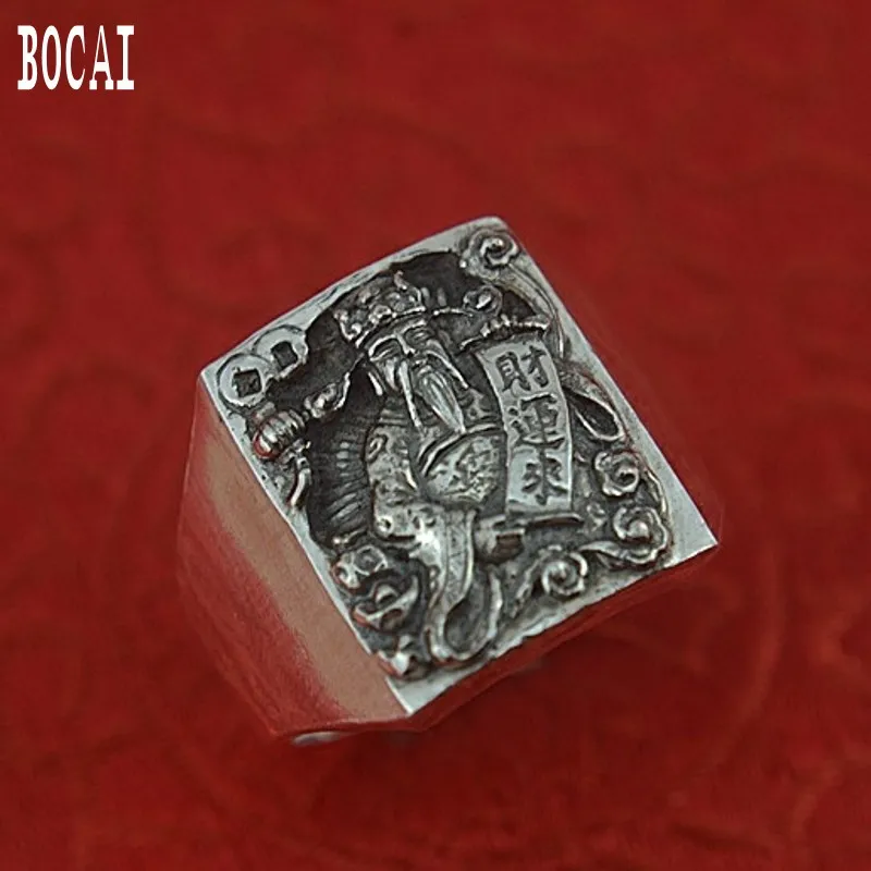 Бог удачи восстановление древнего уклада чистого серебра S999 серебро мужское